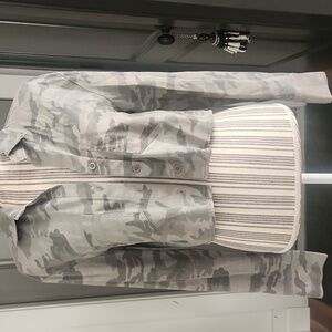 Sneak Peek Camo Cropped Top